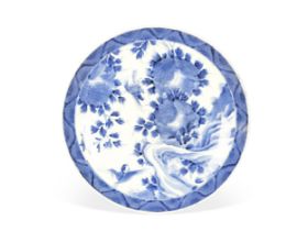 Blauweißteller, Japan, Edozeit, 19. Jahrhundert