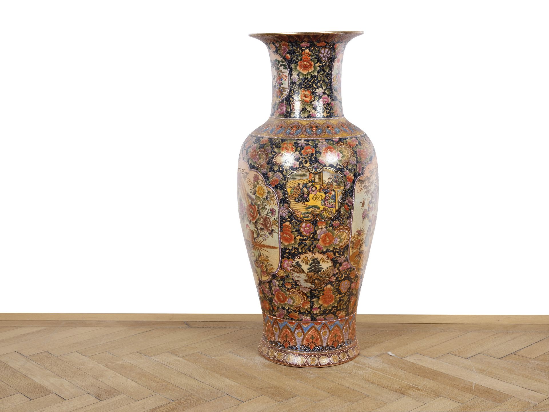 Satsuma-Vase, Japan - Bild 3 aus 6