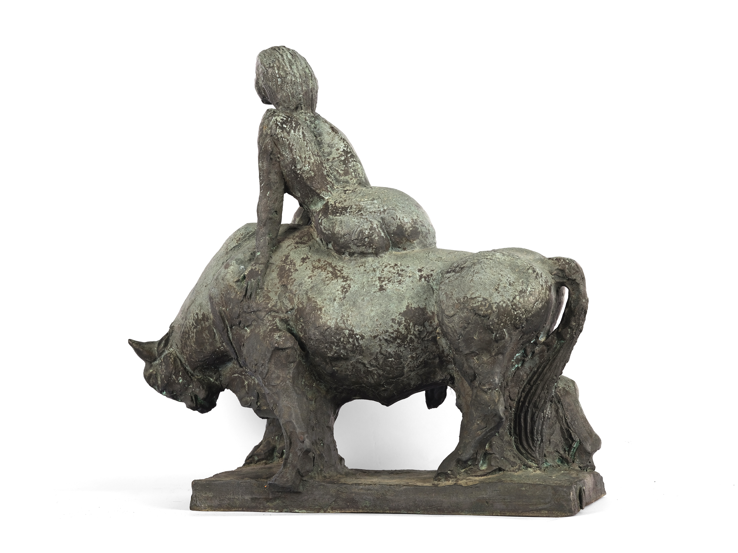 Unknown artist, Europe on the bull, 1950s/60s - Image 3 of 6