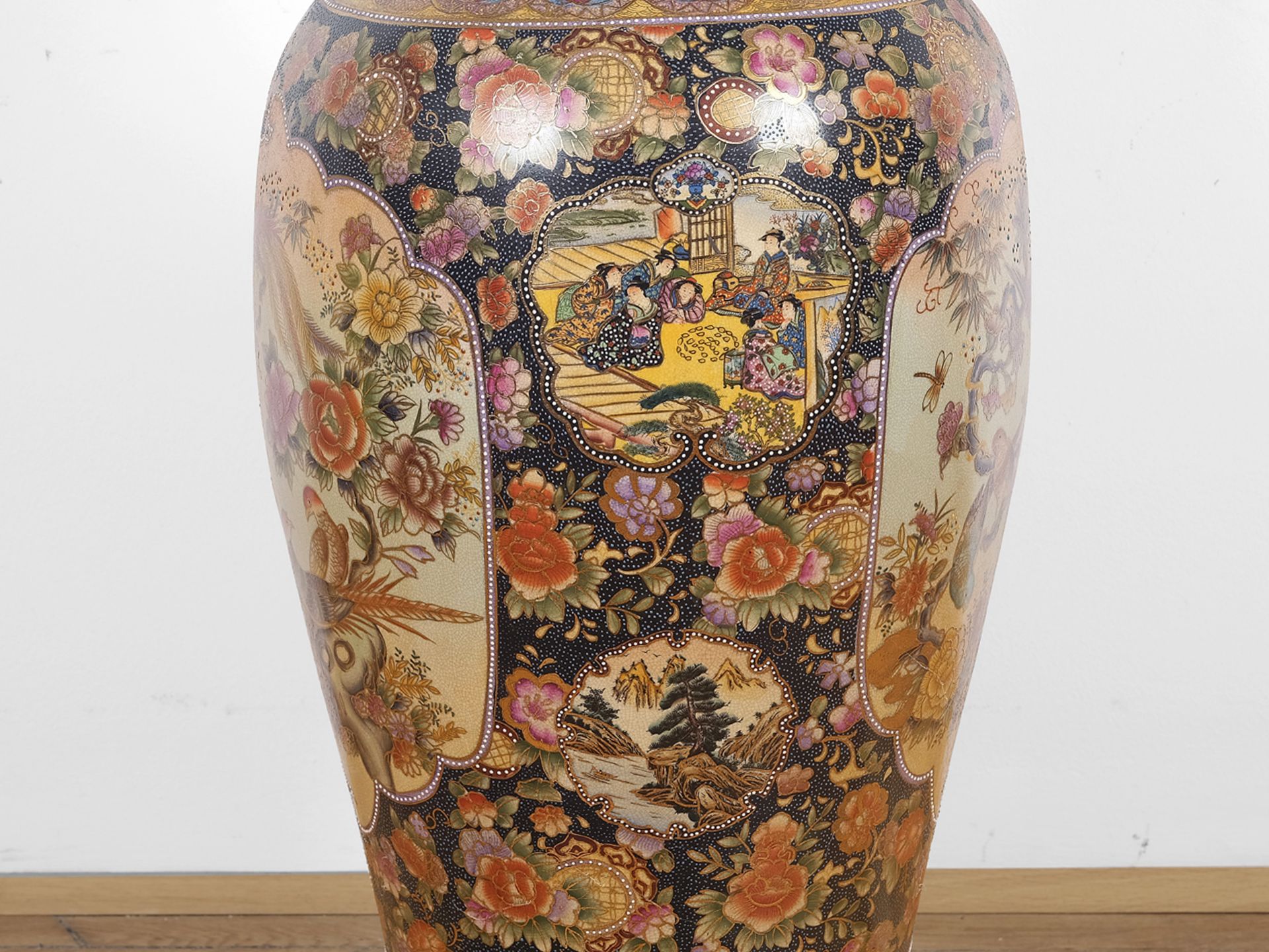 Satsuma-Vase, Japan - Bild 5 aus 6