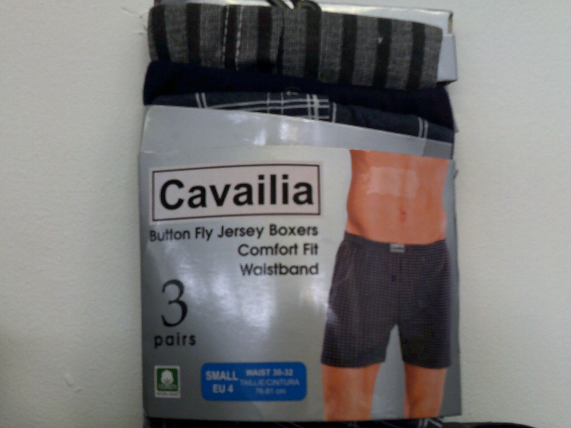 3 Pack Mens Boxers Size Small