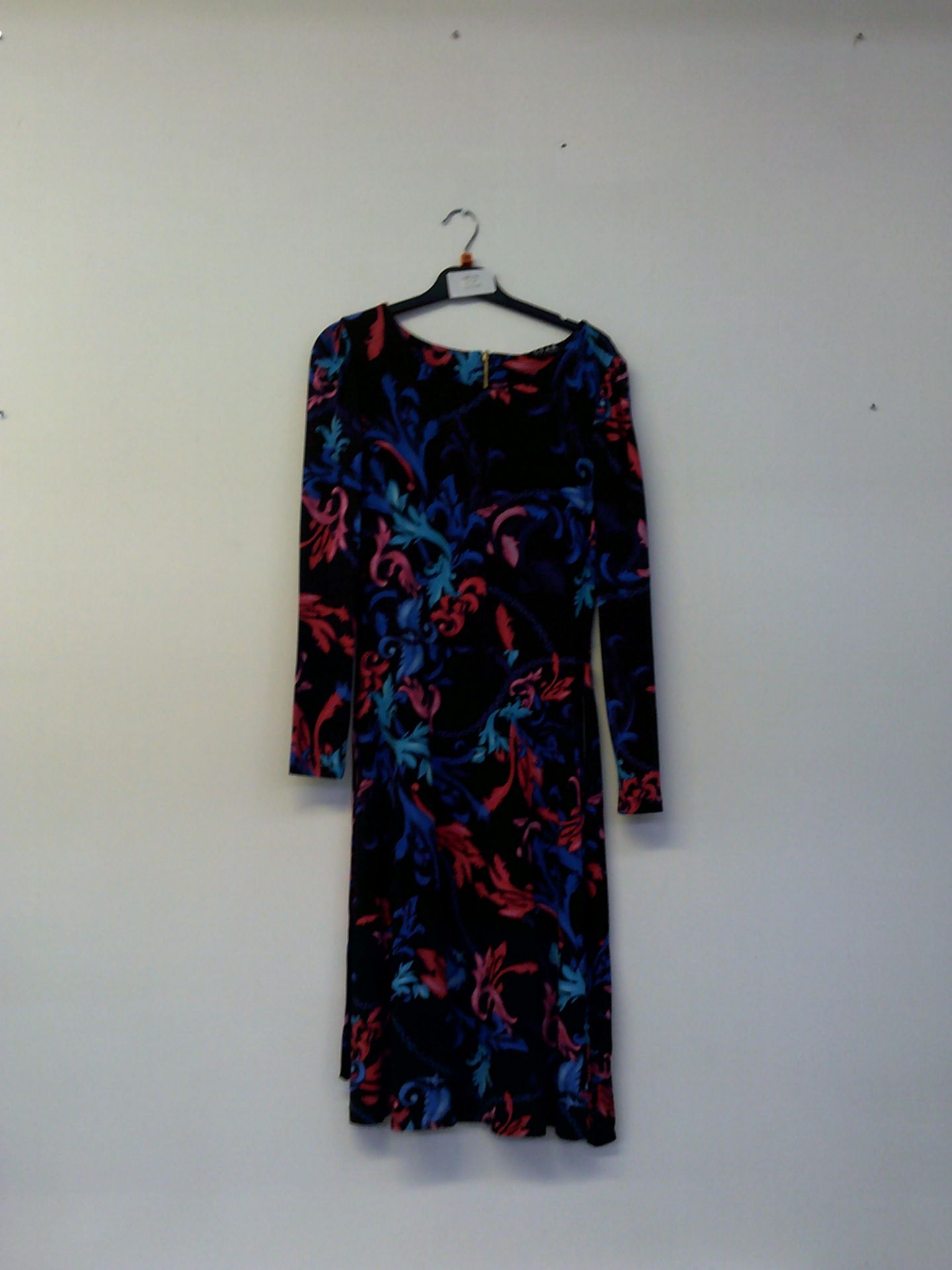 Star By Julian Macdonald Black Paisley Dress Size 10