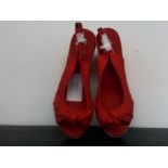 Studio Red Heels Size 6