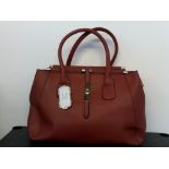Anna Grace Red Tote Bag