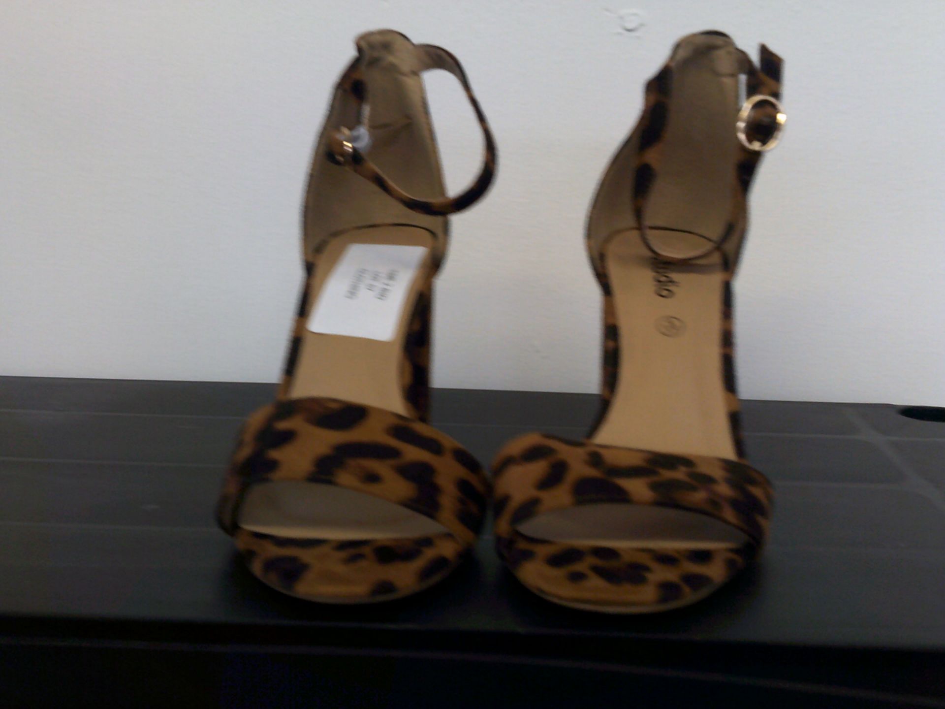 Leopard Print Heels Size 4