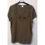 Collection Lace Collar Top Size 22