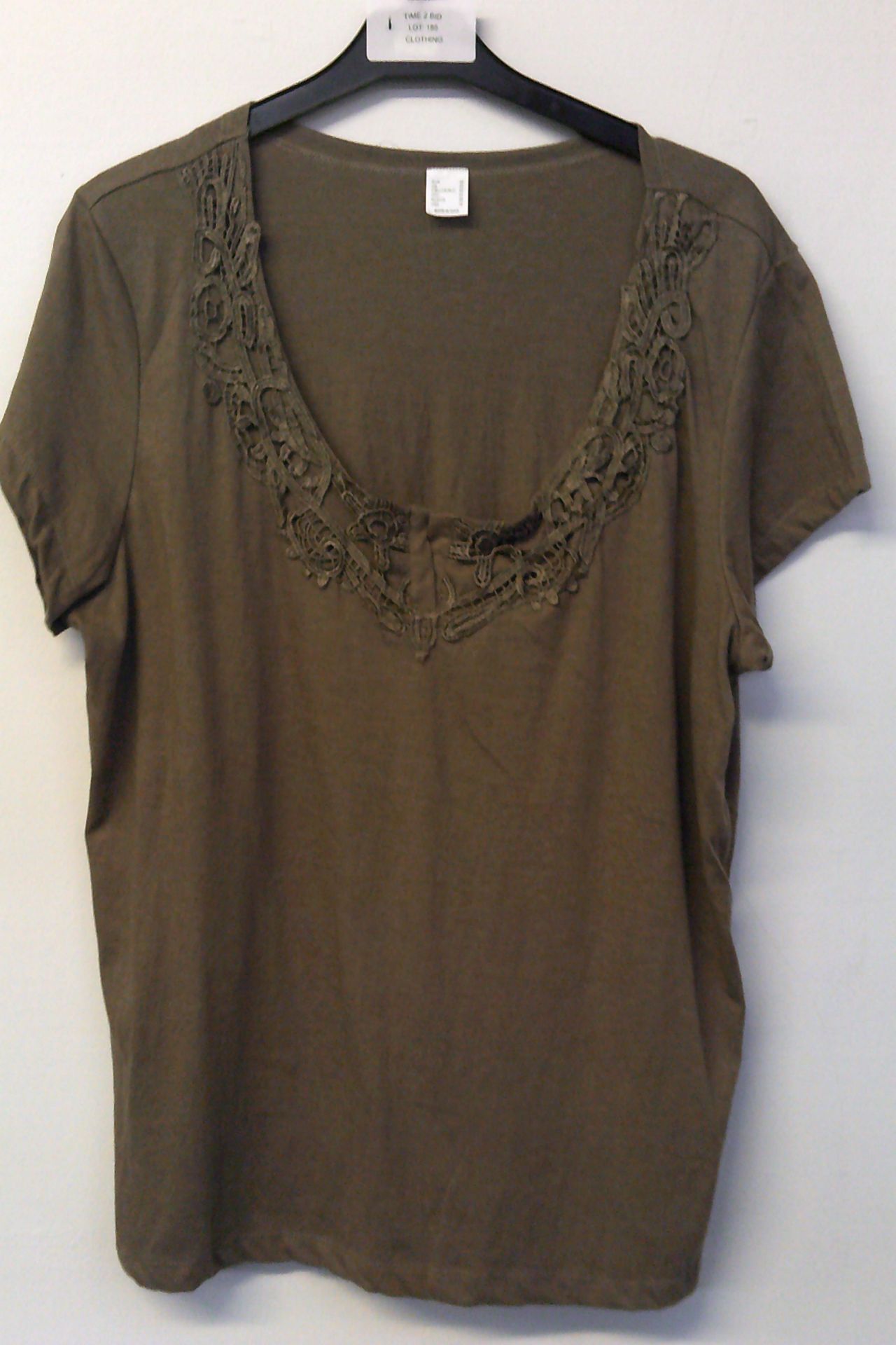 Collection Lace Collar Top Size 22