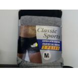 3 Pack Jersey Boxer Shorts Size Medium