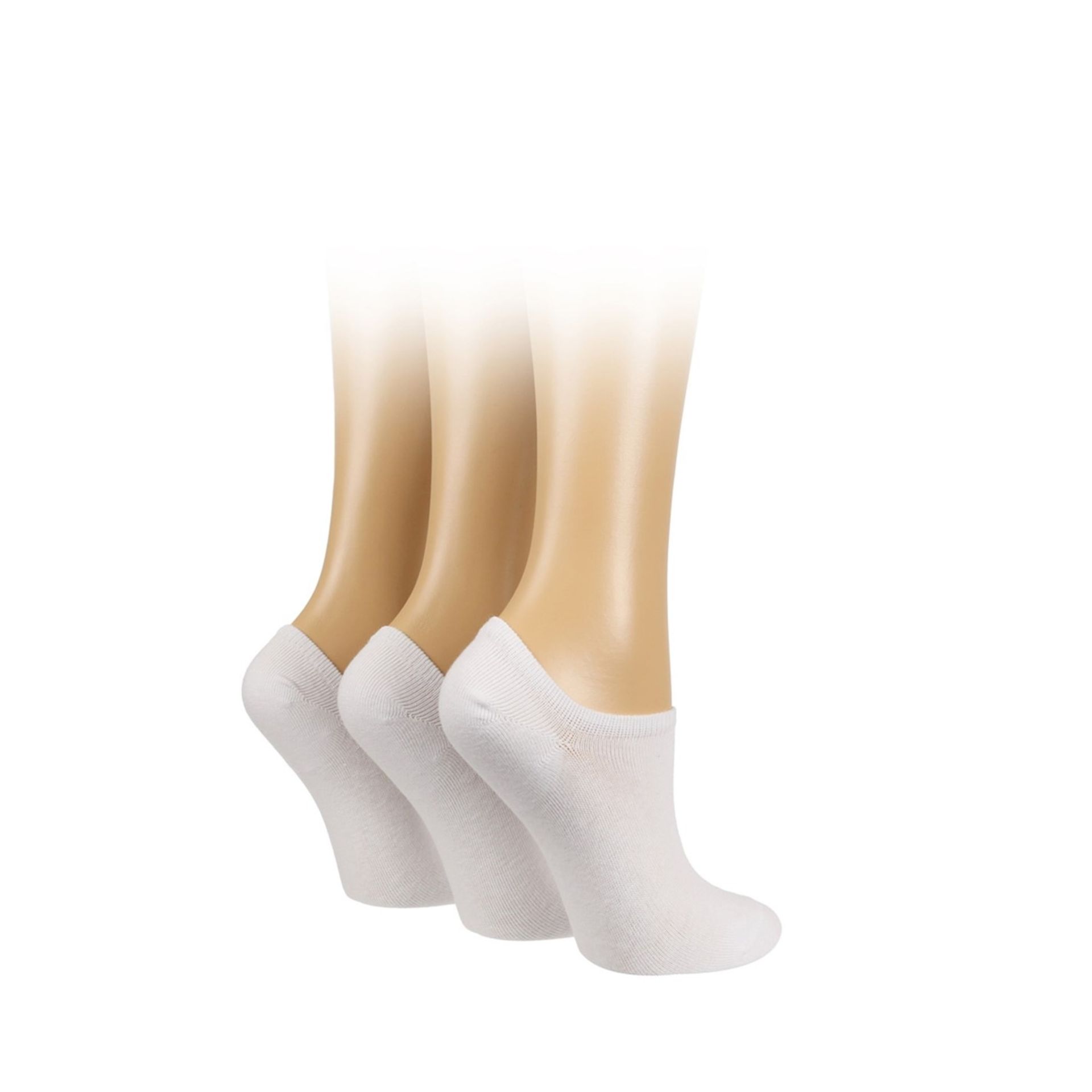 Ladies Pringle Trainer Socks 3 Pack Size 4-8 (Delivery Band A)