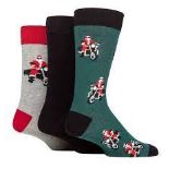 3 Pairs Sock Shop Wild Feet Mens Sock Size 7-11 (Delivery Band A)