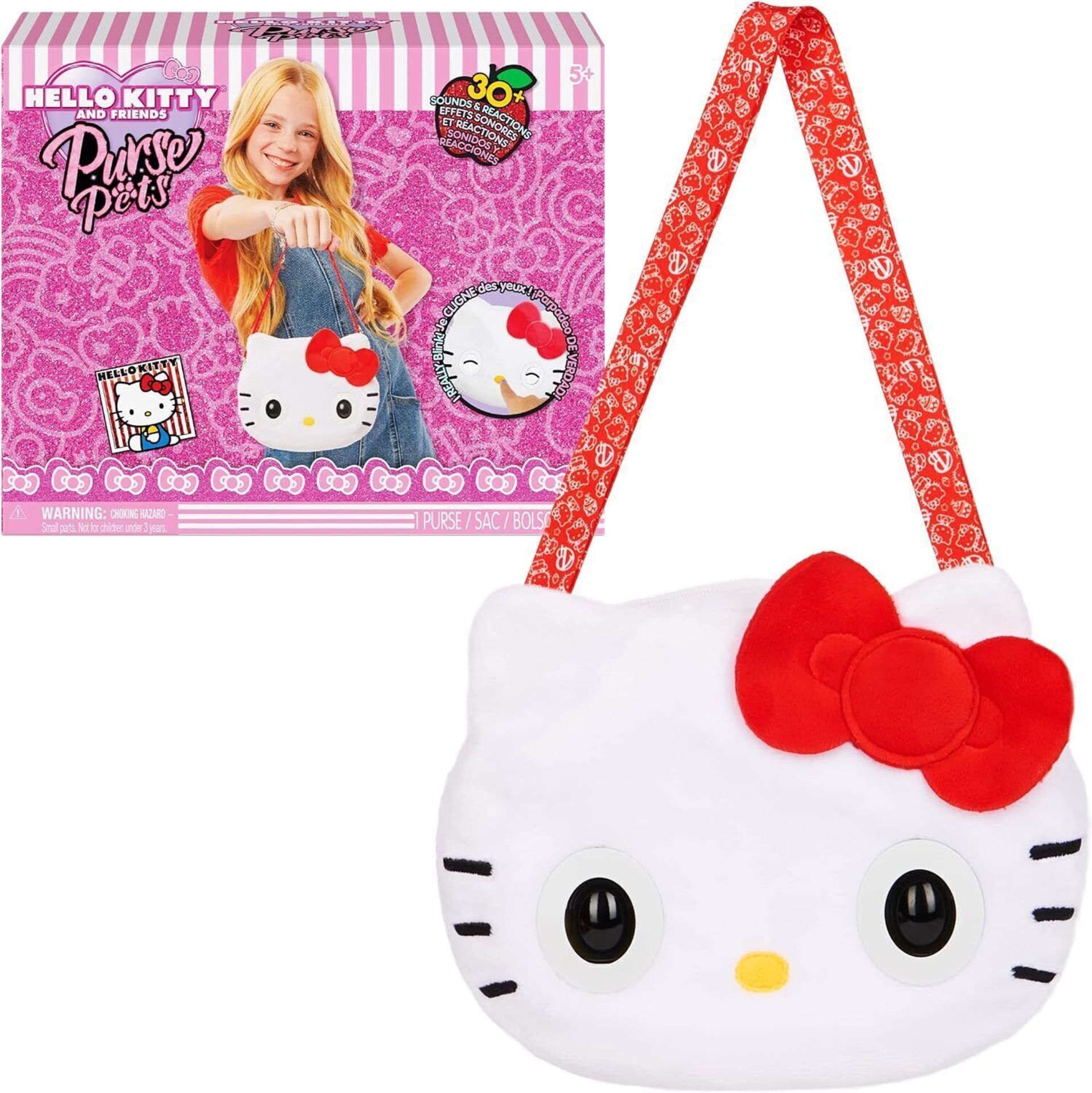 Hello Kitty Purse Pets Brand New (Delivery Band A)