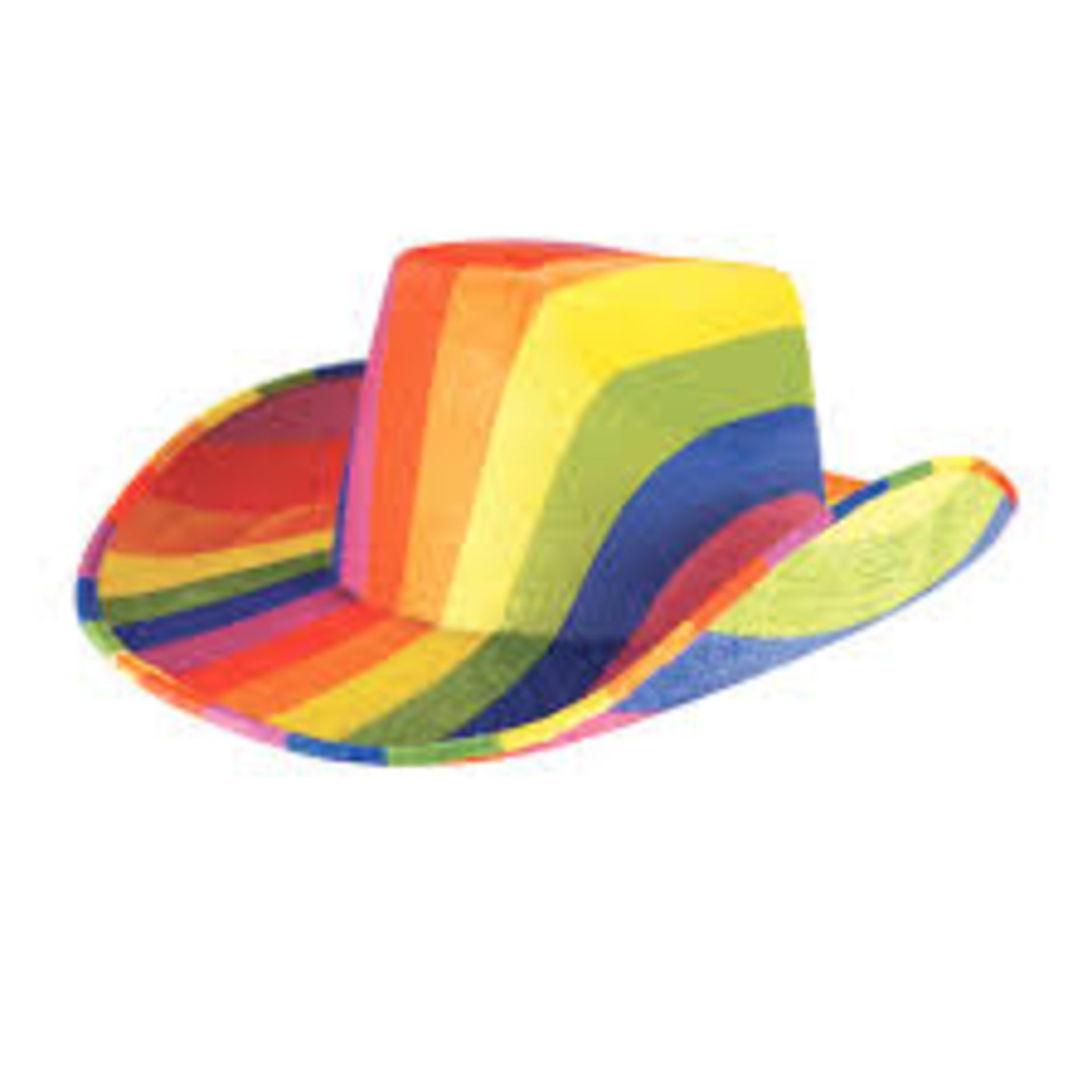 5x Rainbow Cowboy Hats (Delivery Band A)