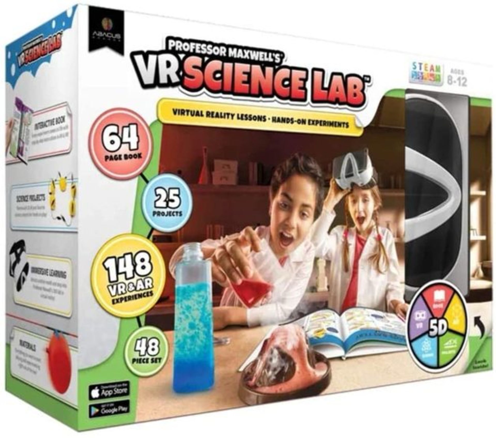 Professor Maxwell VR Science Lab RRP Â£99 Brand New (Delivery Band A)