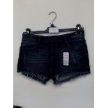 BUFFALO DENIM SHORTS SIZE 14