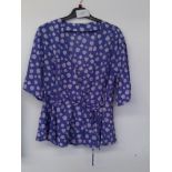 ELLOS FLOWER BLOUSE SIZE 18