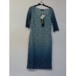 Kaleidoscope Blue Lace Dress Size 10