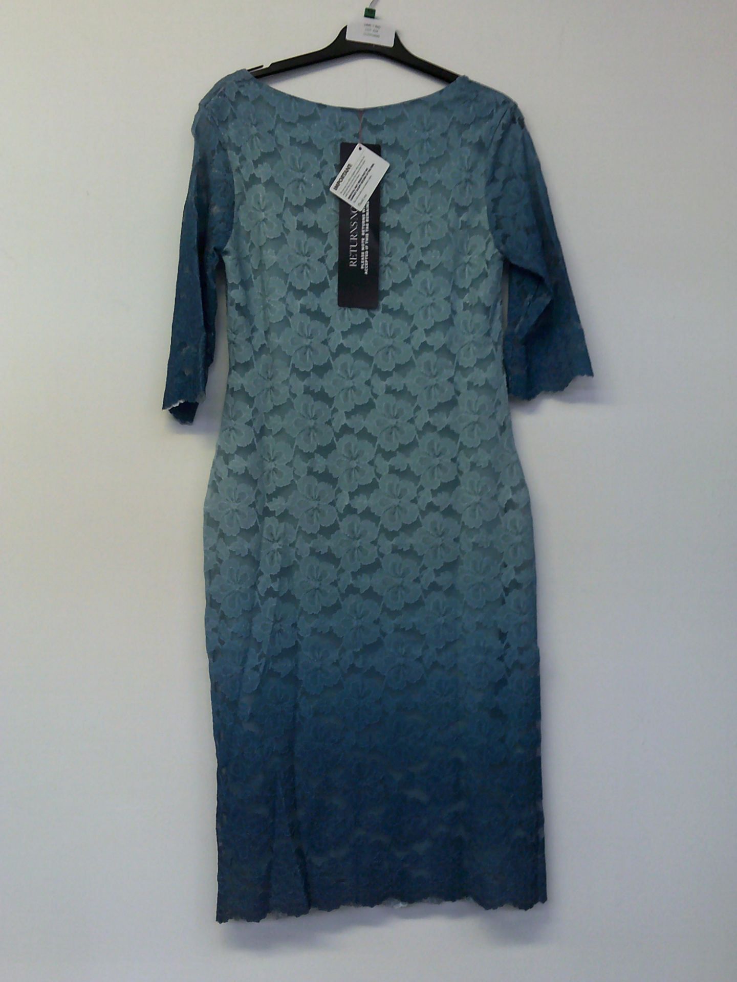 Kaleidoscope Blue Lace Dress Size 12