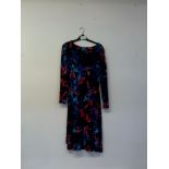 Star By Julian Macdonald Black Paisley Dress Size 10