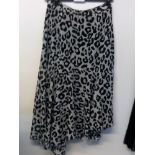 Animal Print Skirt Size 12