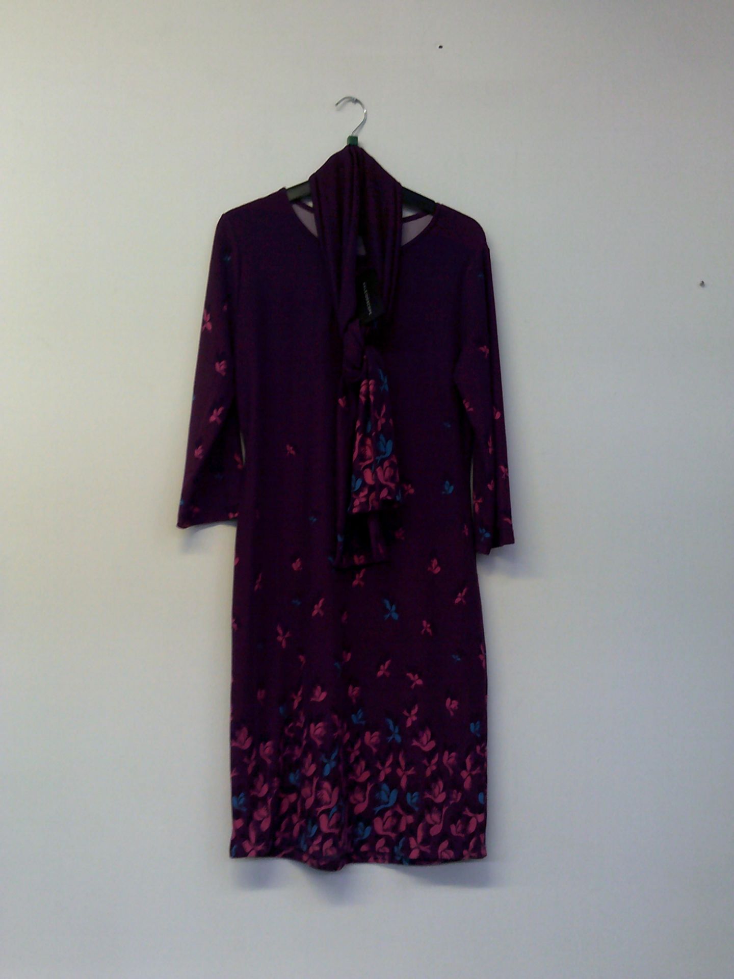 Kaleidoscope Purple Bird Dress Size 12