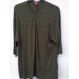 TOGETHER ZIP UP BLOUSE SIZE 10