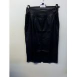 Lascana Leather Faux Skirt Size 14