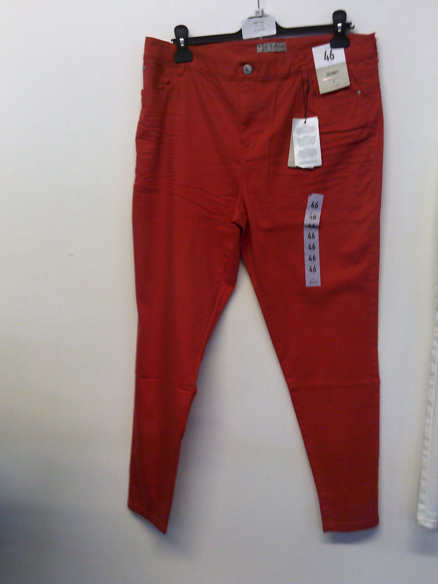 Denim Co Red Jeans Size 8