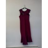 Quiz Fuscia Dress Size 16