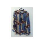 Kaleidoscope Chain Link Blouse Size 12