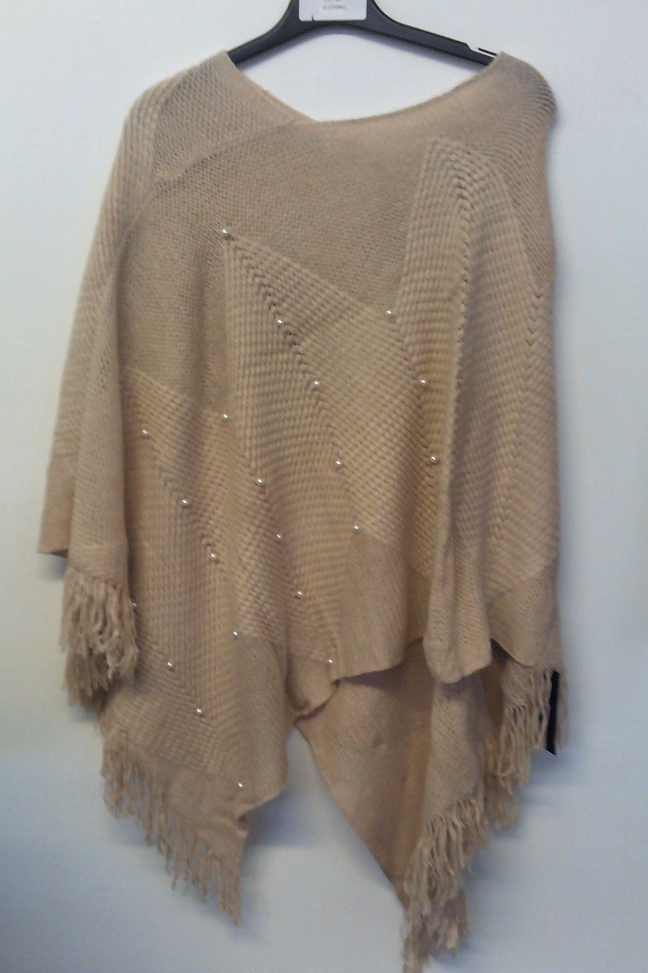 Pink Pearl Poncho Onesize