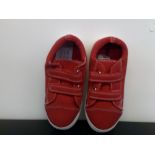 Boys Red Trainers Size 8