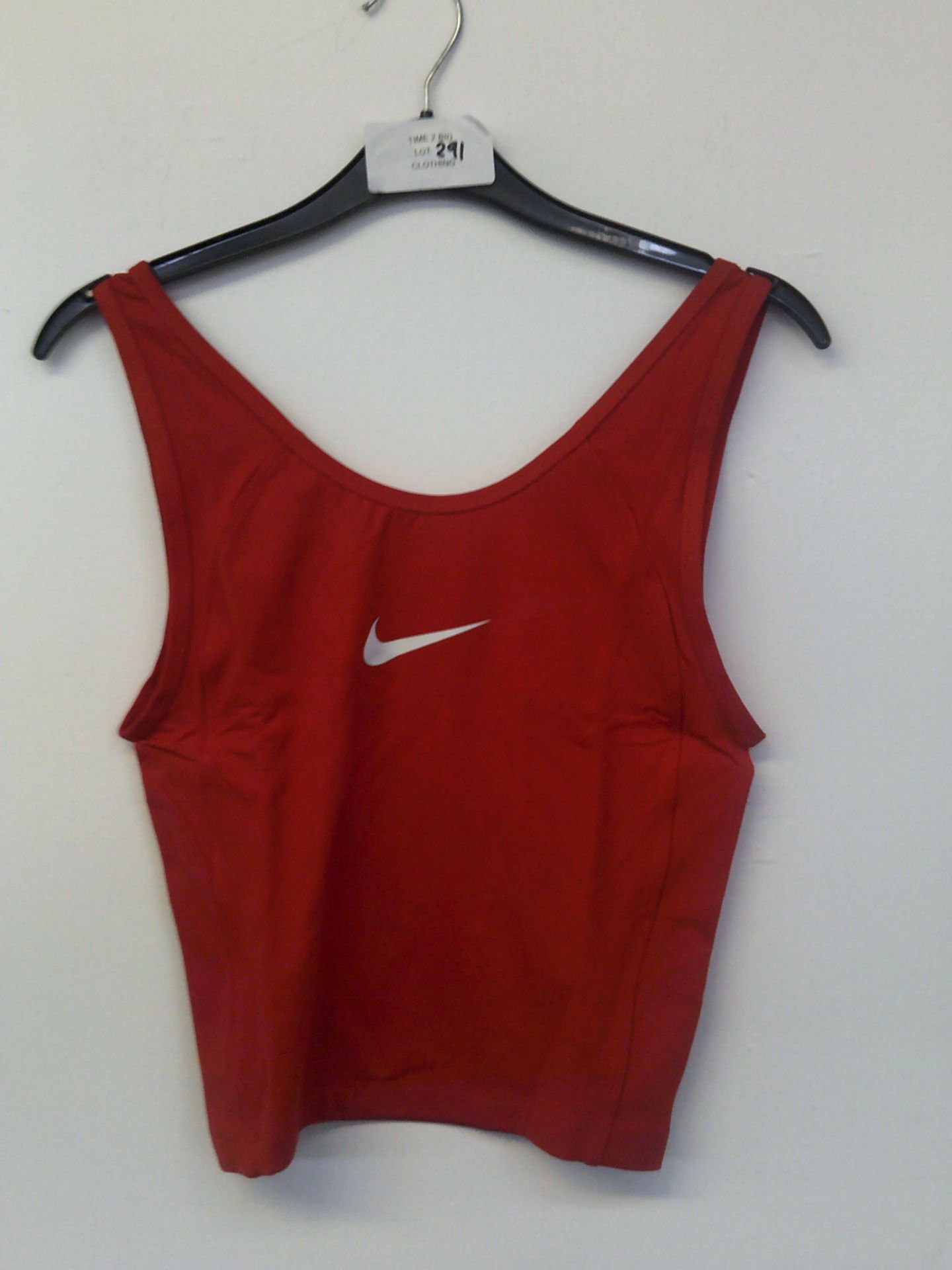 NIKE SUPPLEX LYCRA SPORTS VEST SIZE MEDIUM