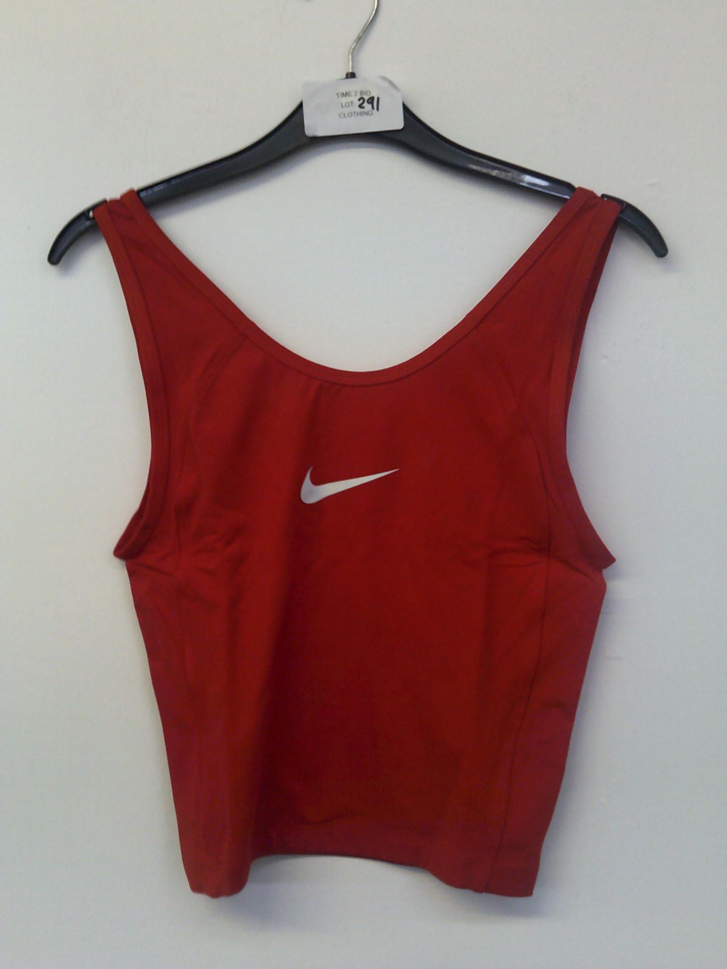 NIKE SUPPLEX LYCRA SPORTS VEST SIZE MEDIUM