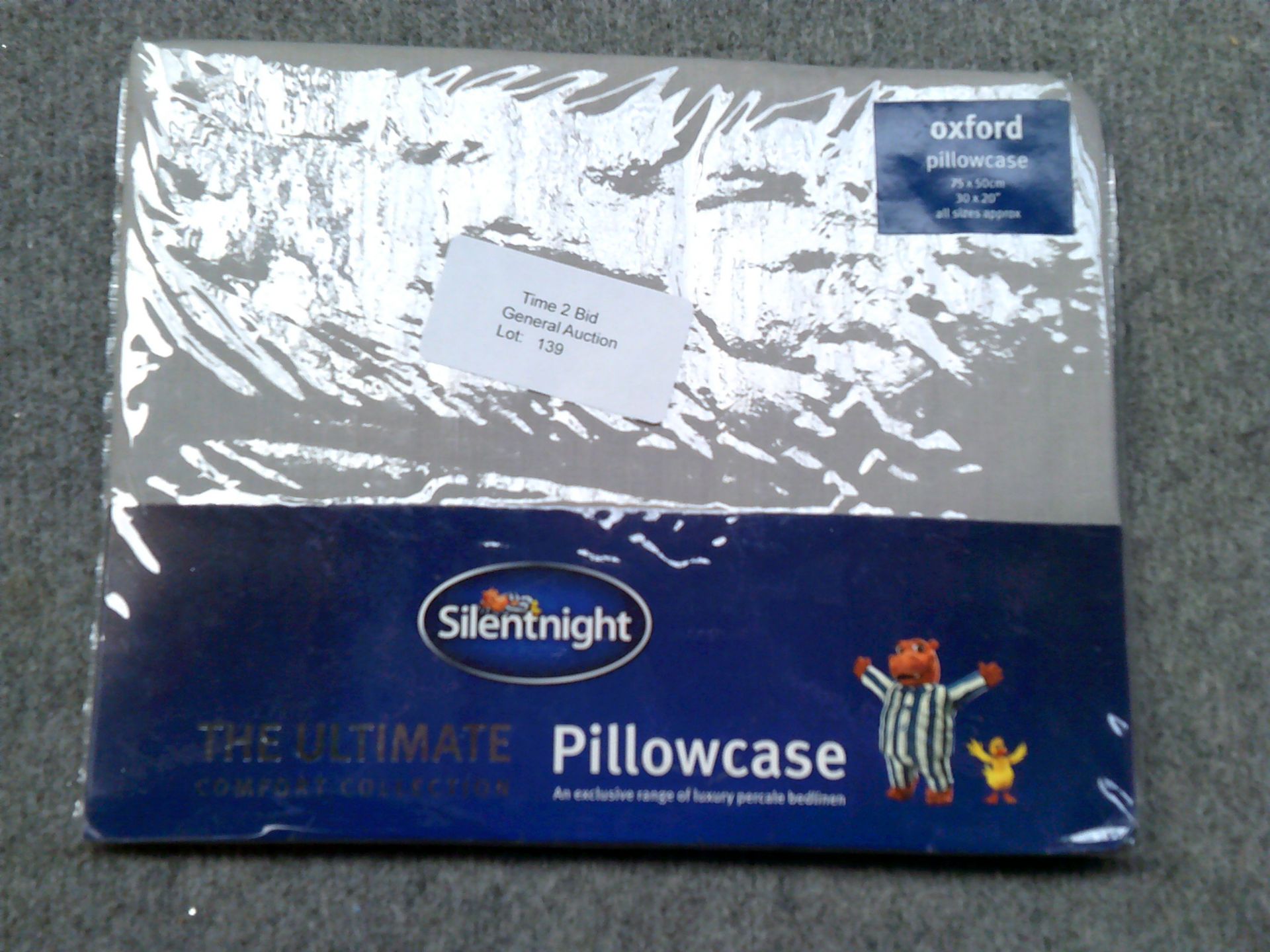 Silentnight pillowcase 75 x 50cm (Delivery Band A)