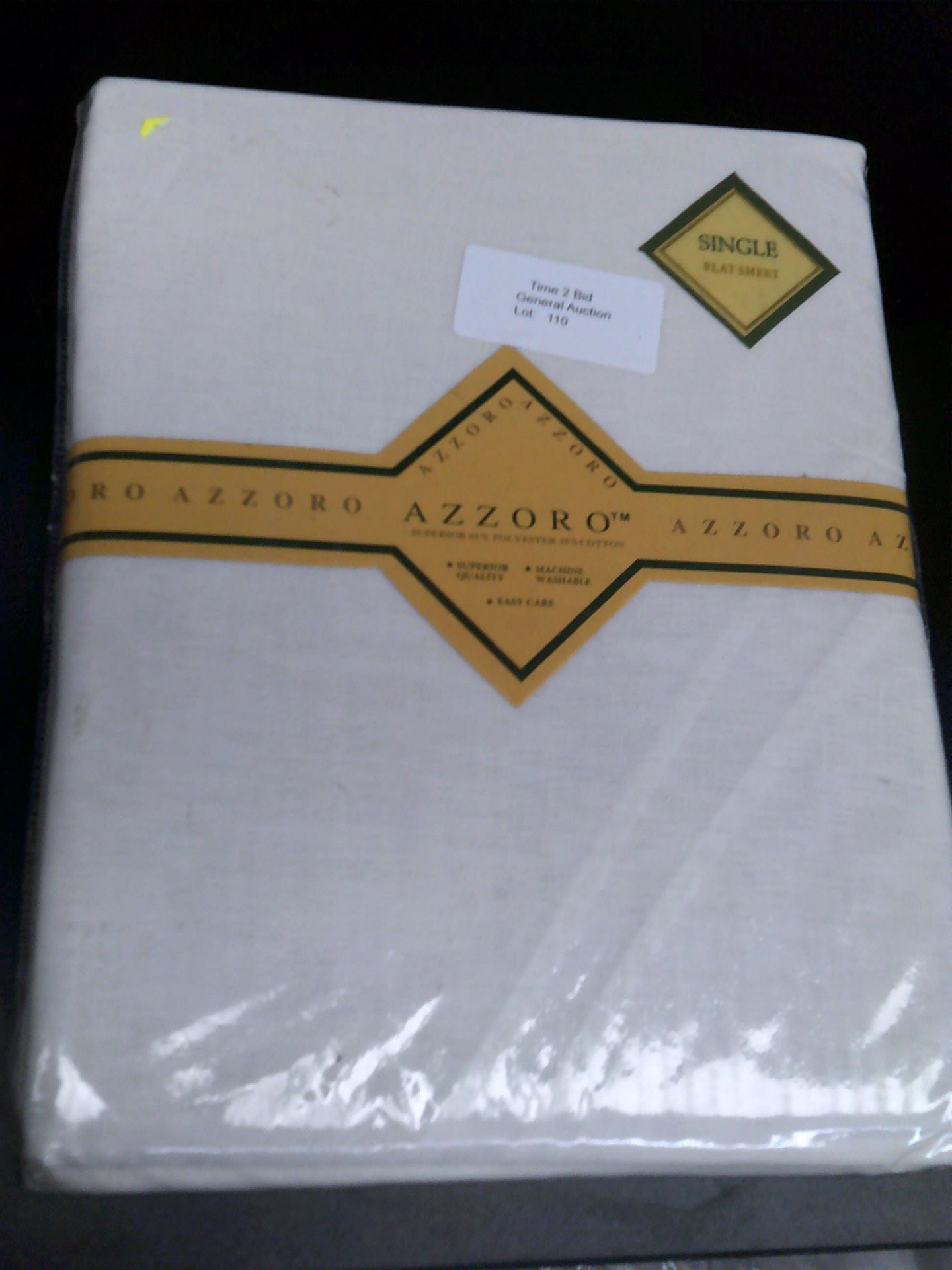 Azzoro single flat sheet (Delivery Band A)