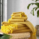 2x Gaveno Cavali Pom Pom Bath Towels (Delivery Band A)