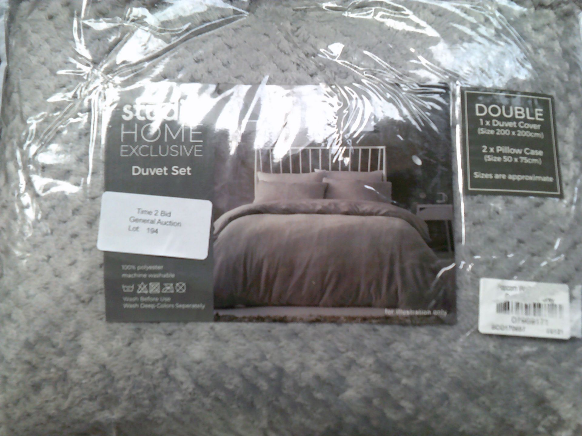Studio home exclusive duvet set double (Delivery Band A)