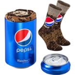 Mens Can Of Pepsi Socks (Delivery Band A)