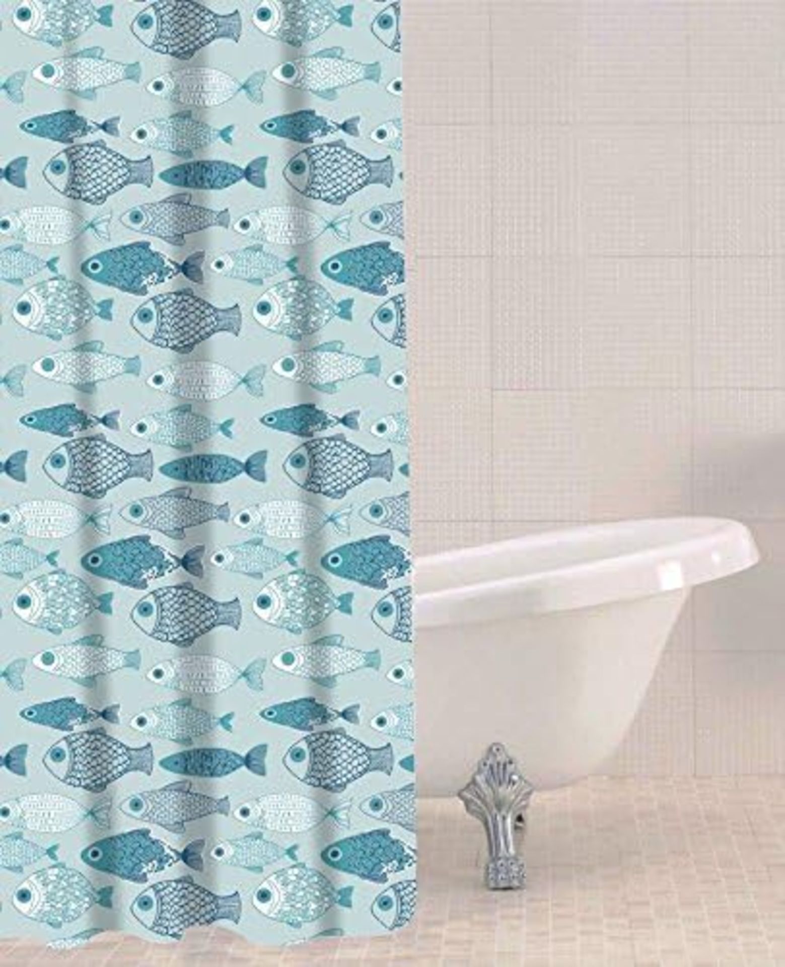 Sabichi Baby Fish Shower Curtain (Delivery Band A)