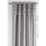 Butterfly Sequin Top Curtains Size 46x72 inch (Delivery Band A)