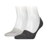 Calvin Klein 2 Pack Mens Footies Mid Cut Socks (Delivery Band A)