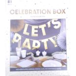 Celebration box for 8 guests (Delivery Band A)