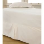 Bedroom Double Valance Ivory (Delivery Band A)