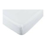 Double White Fitted Sheet (Delivery Band A)