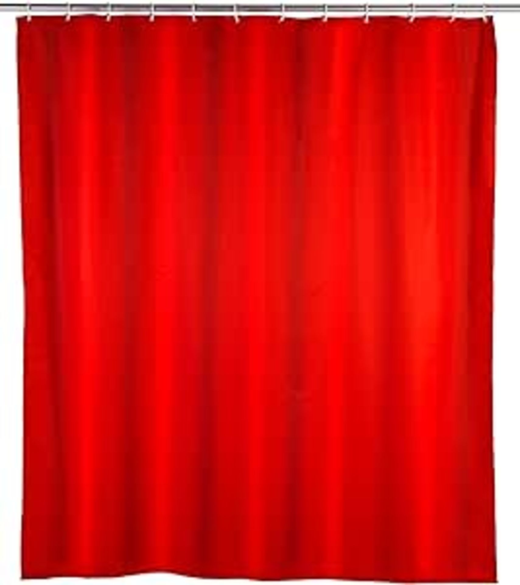 3x Red Shower Curtain Sets (Delivery Band A)