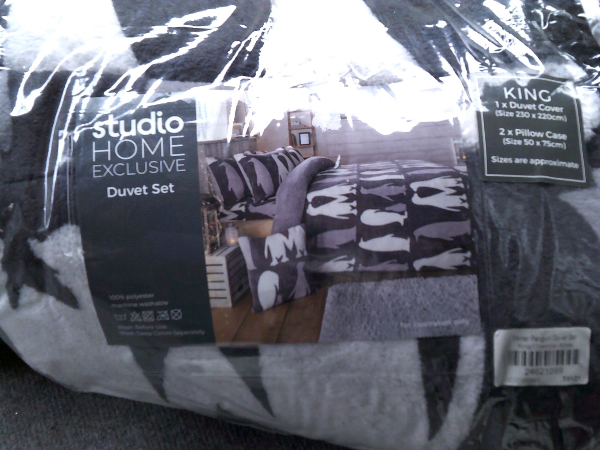 Studio home exclusive duvet set king (Delivery Band A)
