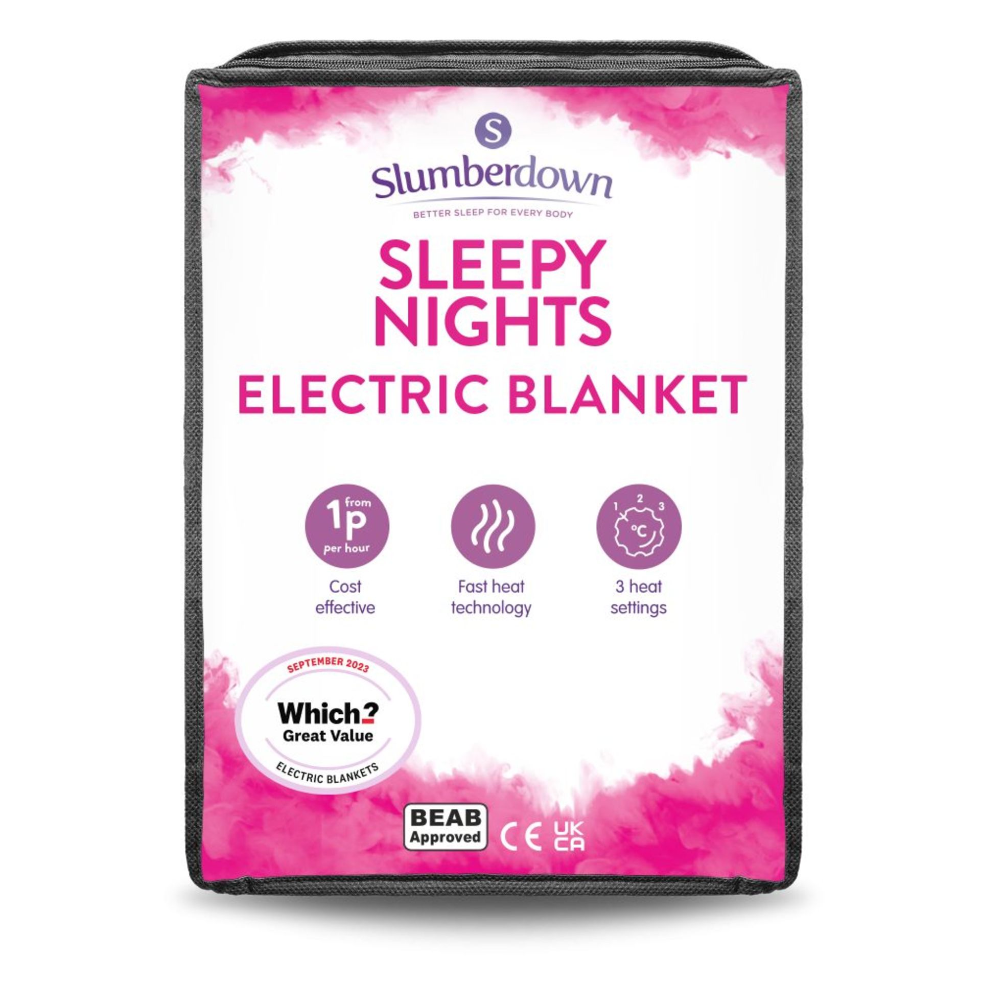 Slumberdown comfy cosy nights electric blanket (Delivery Band A)