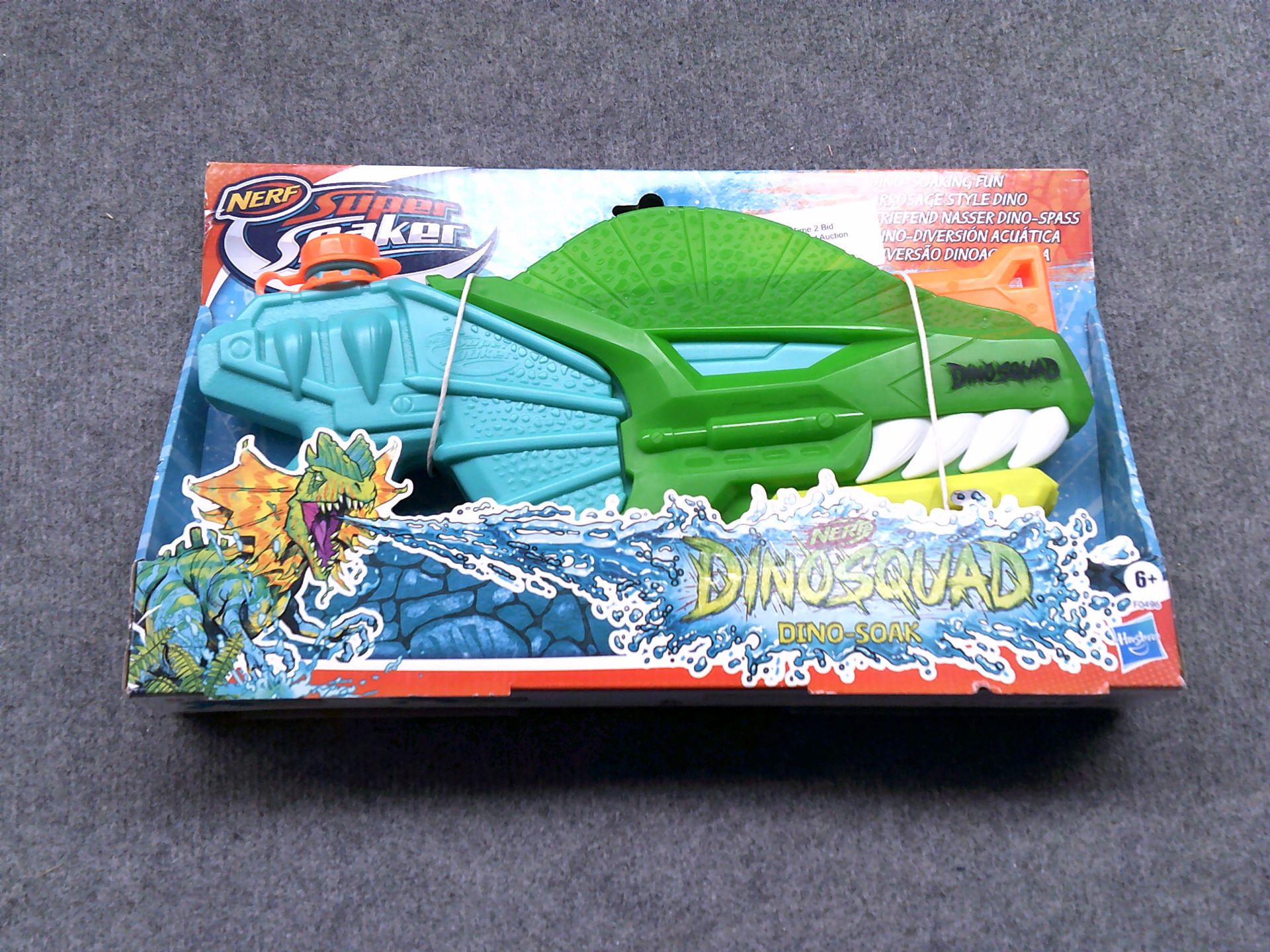 Super soaker dinosquad water gun (Delivery Band A)