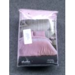 Studio ultra cosy teddy fleece pair of pillowcases (Delivery Band A)