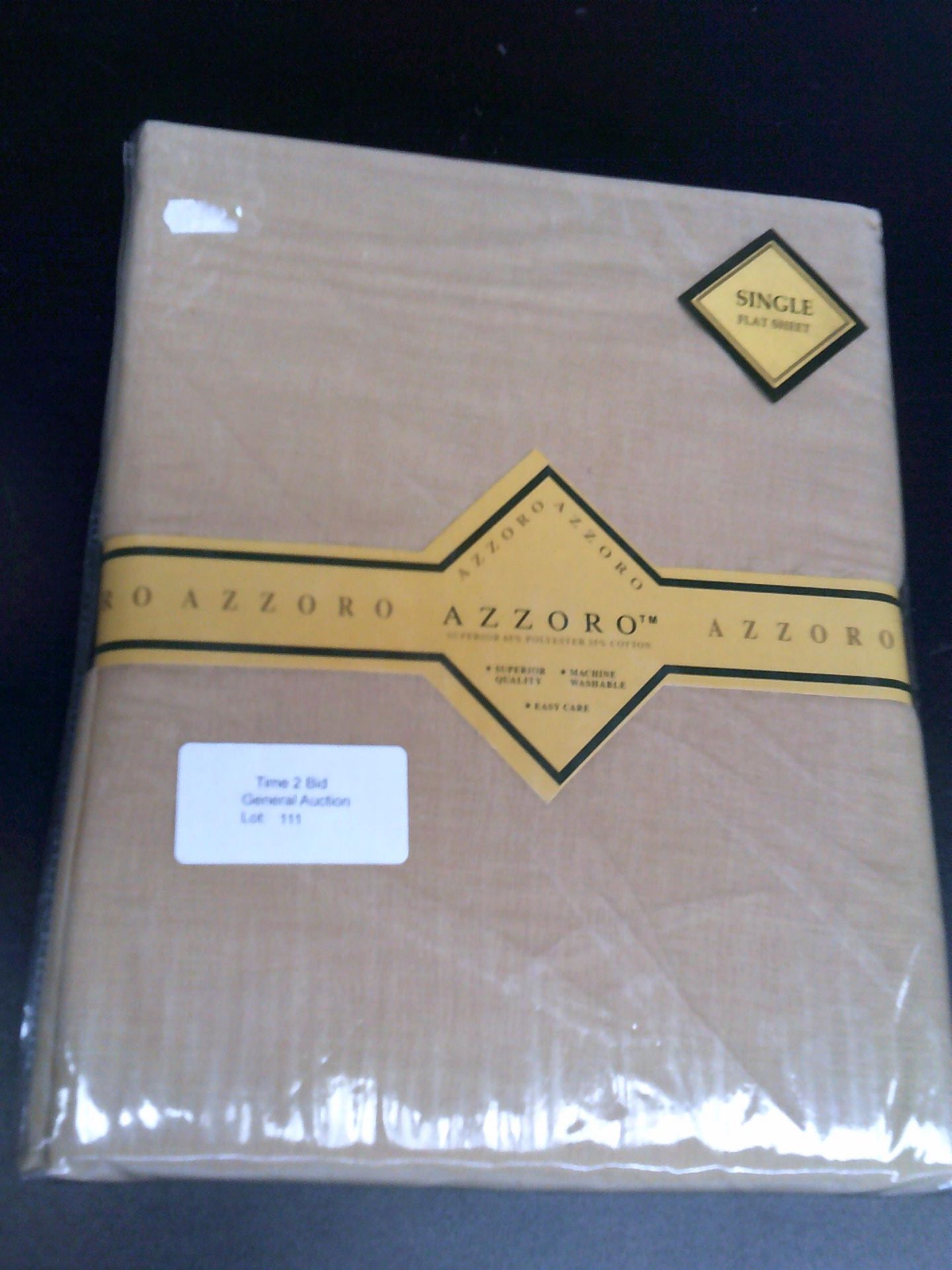 Azzoro single flat sheet (Delivery Band A)